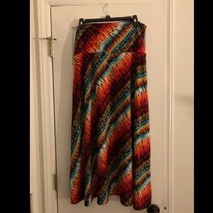 Colorful Maxi Skirt
